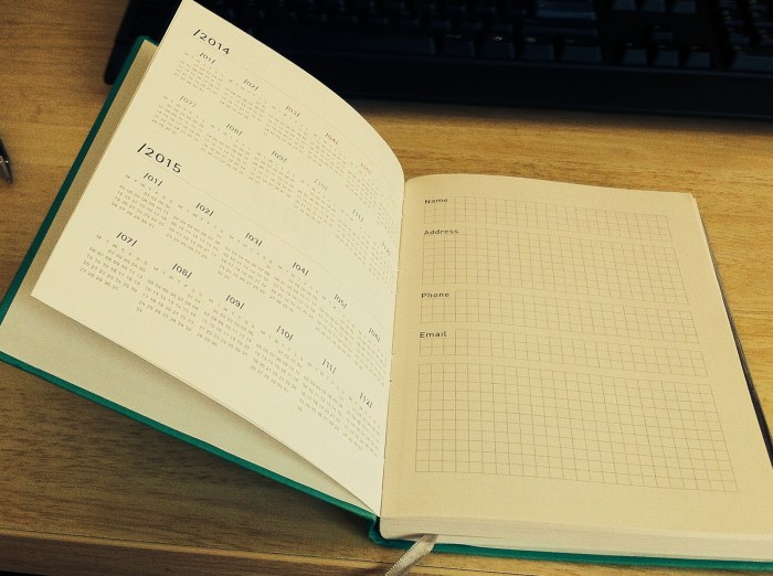 Rubberbrand 2014 Planner